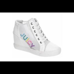 Juicy couture jump wedge sneakers